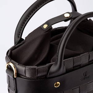 Aperlai Basket Bag / Black