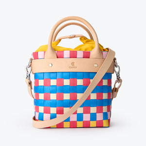 Aperlai Basket Bag / Blue Coral