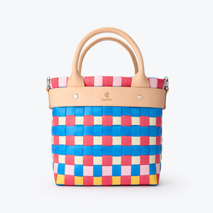 Aperlai Basket Bag / Blue Coral