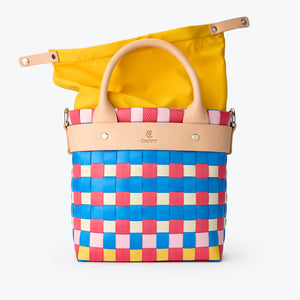 Aperlai Basket Bag / Blue Coral